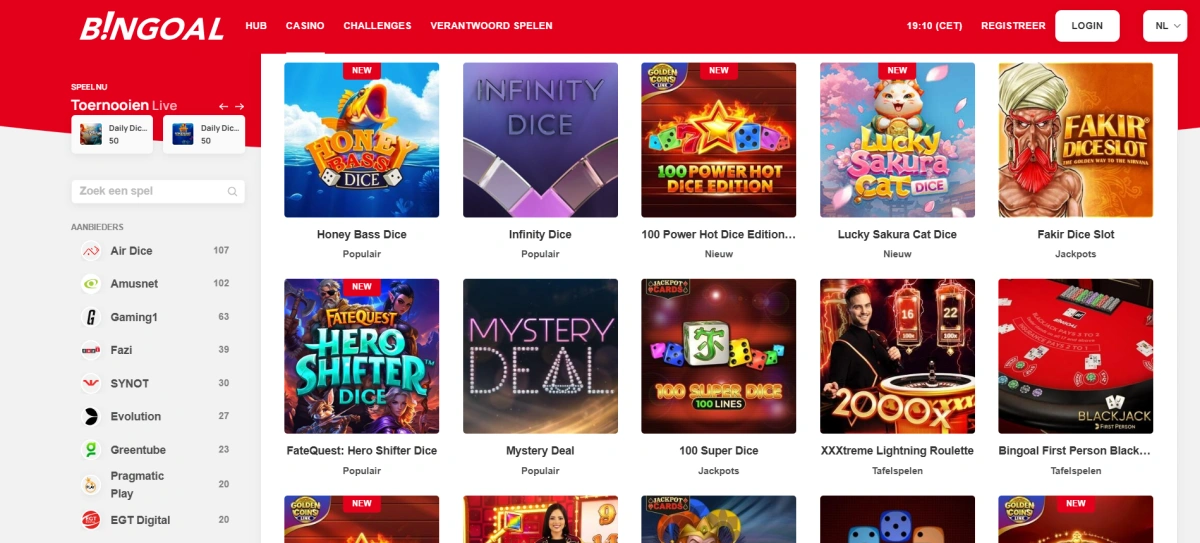 bingoal online casino spellen